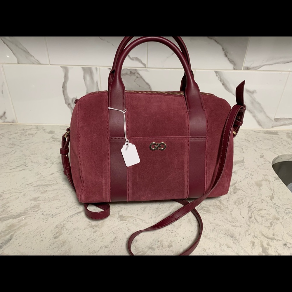 Suede bag